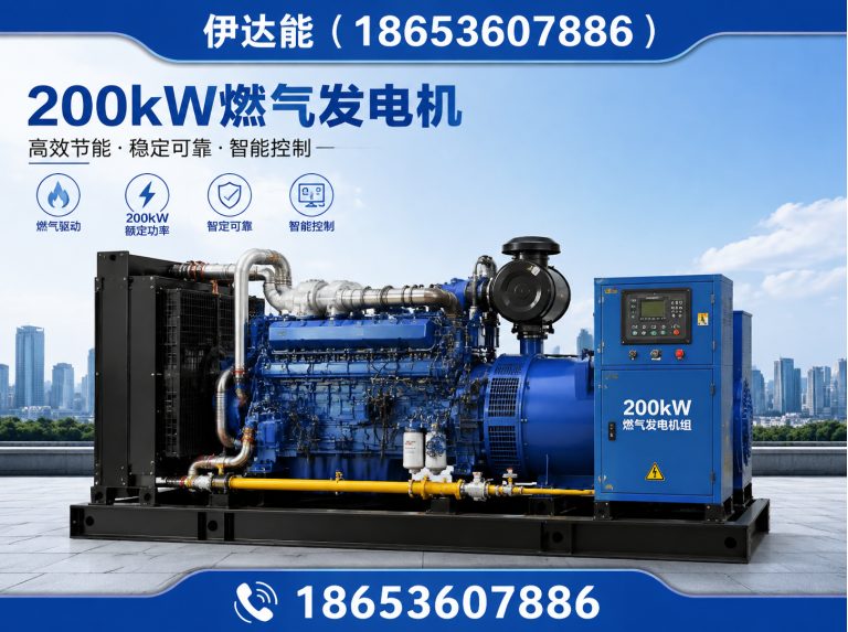 潍城区天然气发电机组展示图